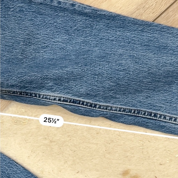 Everlane the high rise cheeky straight jean button fly - Picture 5 of 5